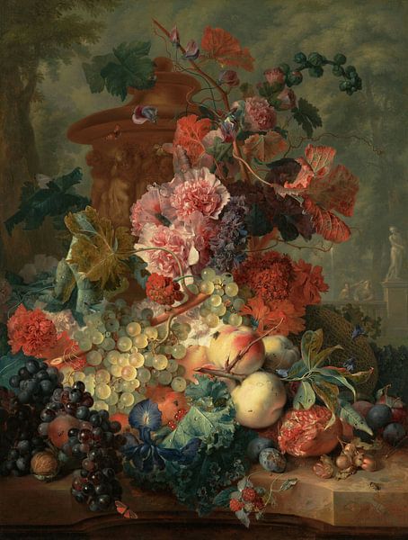 Fruit Piece, Jan van Huijsum by Masterful Masters