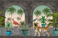 Tiger In The Palace Of The Sultan by Andrea Haase thumbnail
