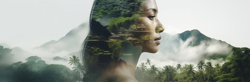 Intertwined Soul Bali : Double exposition de la nature et de l'émotion par Surreal Media