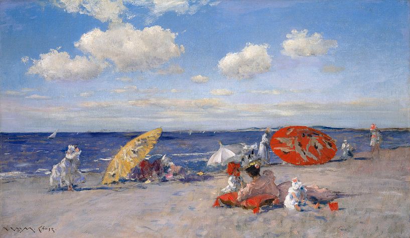 Au bord de la mer, William Merritt Chase - vers 1892 par Het Archief