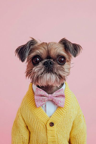 Brussels Griffon von Poster Art Shop