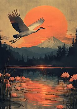 Japanse kunstdruk: In harmonie met de lucht