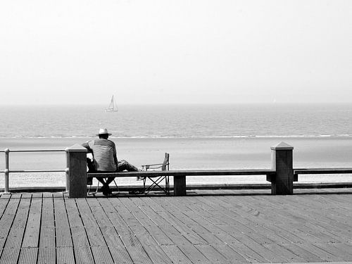 Duo mit Meerblick. von Lucia Leemans