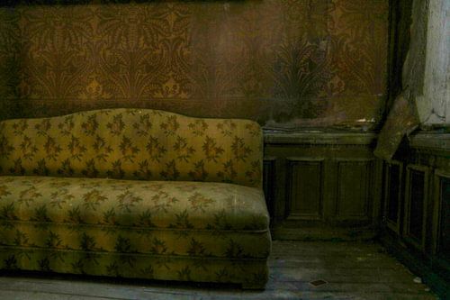 Yellow couch