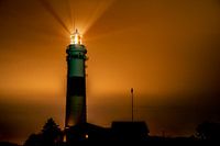 Lighthouse at night