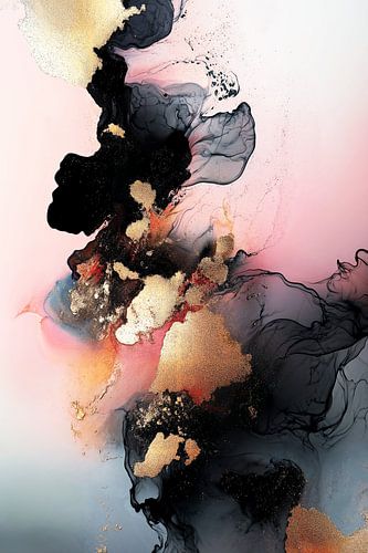 Abstracte alchemie - Obsidiaanbloei