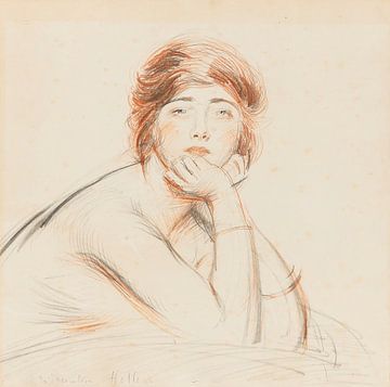 Paul César Helleu - Portret van Jacqueline van Peter Balan