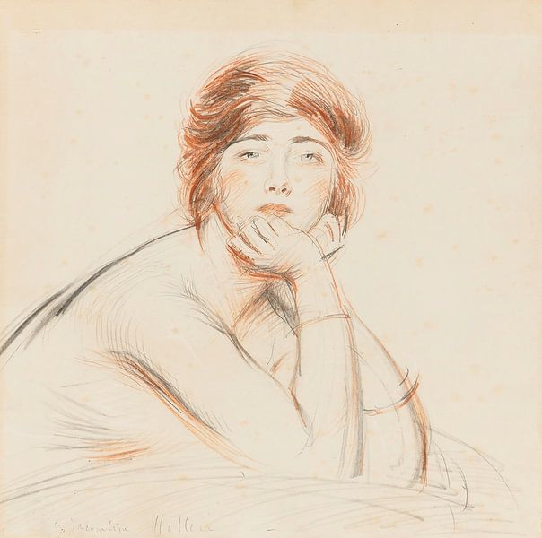 Paul César Helleu - Porträt von Jacqueline von Peter Balan