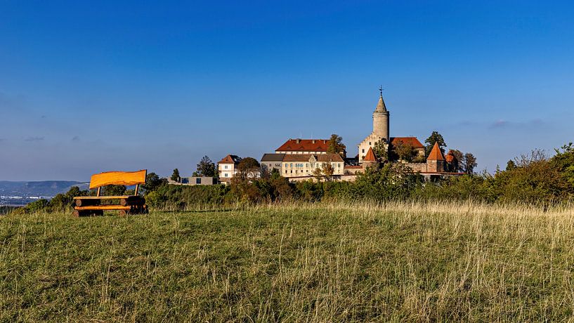 Die Leuchtenburg bei Kahla in Thüringen von Roland Brack