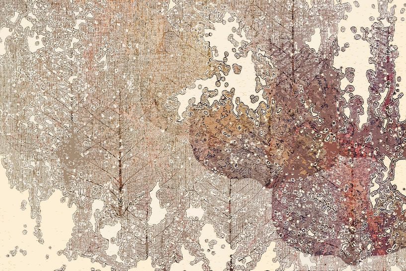 Abstractie van de natuur van Dominique Landau