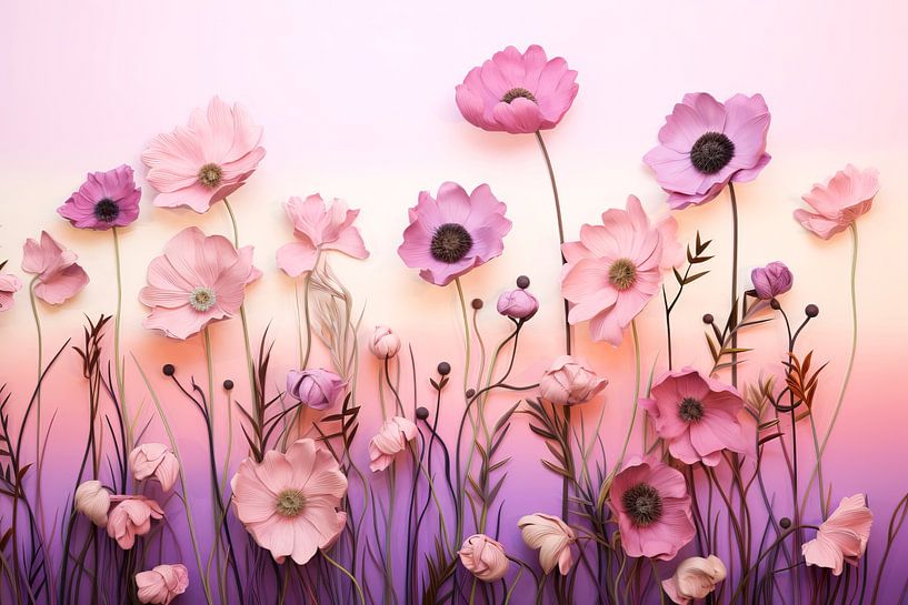Pastel Spring Bouquet by ByNoukk