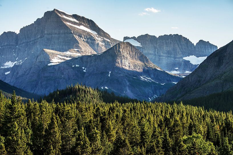 Viele Gletscher von Walljar