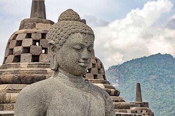Borobudur: Buddha von Eduard Lamping
