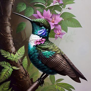 Kolibrie van Nicolette Vermeulen