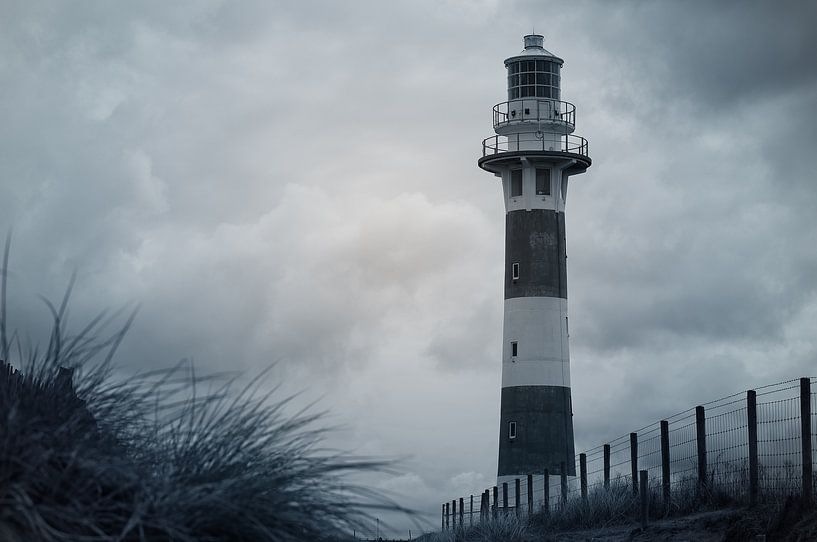 Leuchtturm von Nieuwpoort.  von LHJB Photography