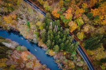 Zwei Verkehrsmittel durch die Ardennen von Luc van der Krabben