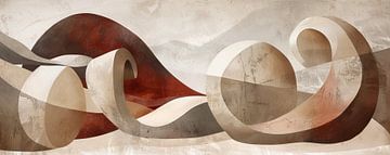 Modern Abstract | Modern van Blikvanger Schilderijen