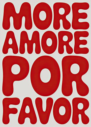 Meer Amore Por Favor Pop Art