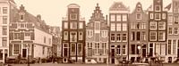 Amsterdam, Gables on Herengracht nostalgique