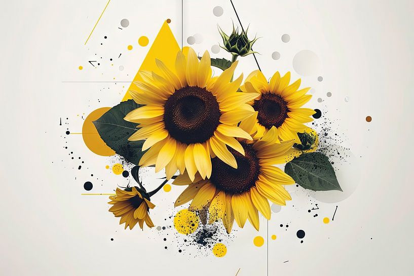 Sunflowers by Poster Art Shop