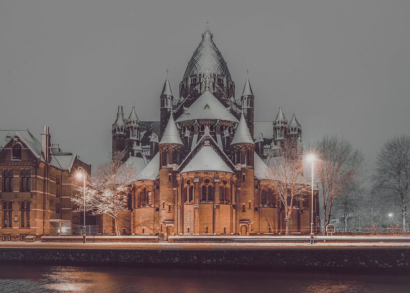 Haarlem: De Kathedrale basiliek Sint Bavo. von Olaf Kramer