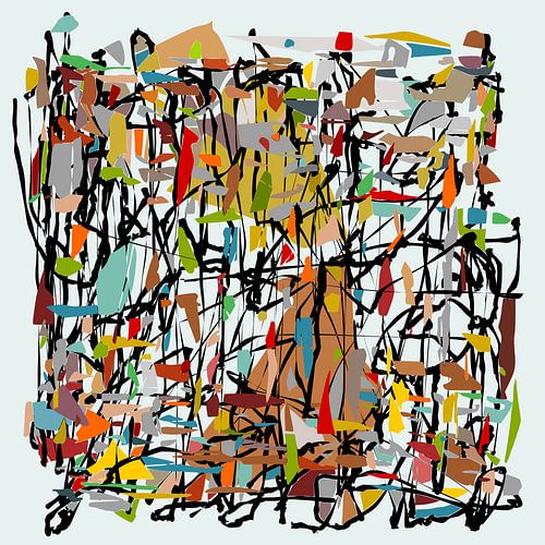 Abstract composition 895