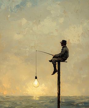 Fishing for Light - Surrealistisches Träumen am Meer