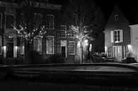 An outdoor stage in the evening and black and white by Gerard de Zwaan thumbnail