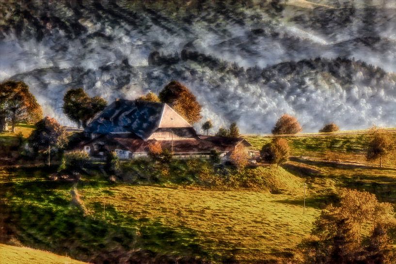 Black forest farmhouse by Jürgen Wiesler