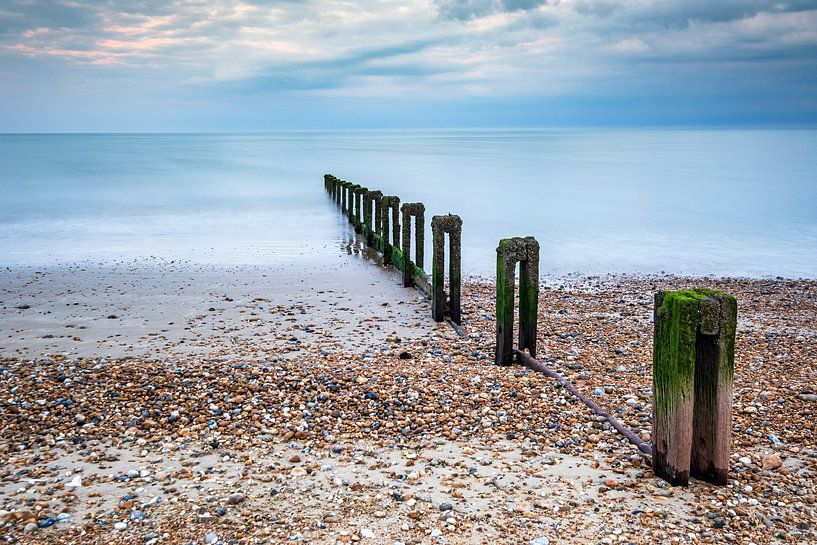 Breakwater in the Strait of Dover by Evert Jan Luchies