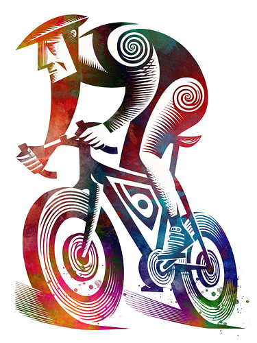 Bicycle sport art white #bike #bicycle