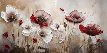 Mohnblumen auf dem Feld