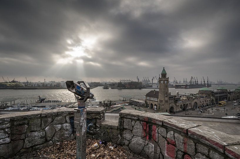 Hamburg Port St. Pauli Landing Bridges by Jürgen Schmittdiel Photography