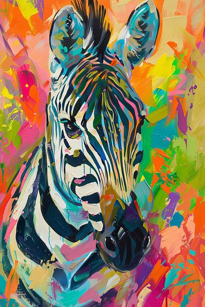 Zebra par Poster Art Shop