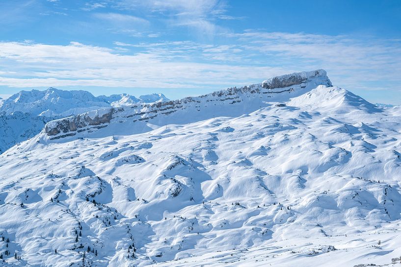 The Hohe Ifen and the Gottesacker plateau by Leo Schindzielorz
