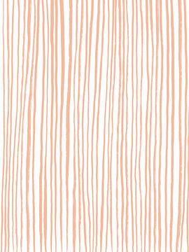 Minimal Lines in Peach van Bohomadic Studio