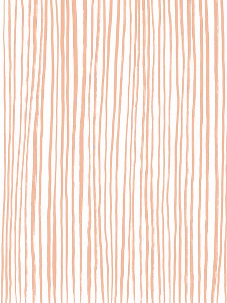 Minimale Linien in Pfirsich von Bohomadic Studio
