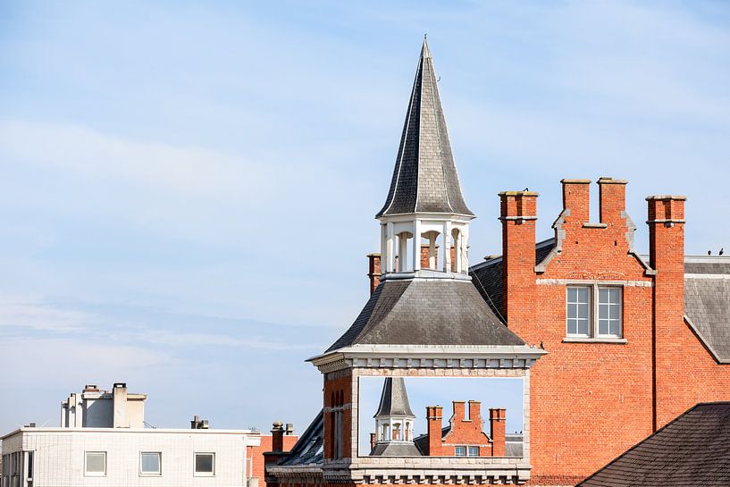 Turm in Gent von Marcel Derweduwen