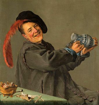 De vrolijke drinker, Judith Leyster, 1629