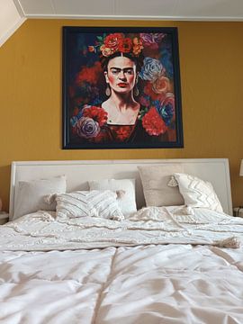 Kundenfoto: Frida malen - Frida von Wunderbare Kunst