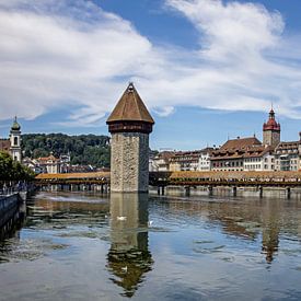 Luzern Kapellbrücke von Christian Tobler