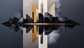 Kunst met patronen en vormen