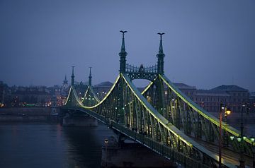 Pont de Budapest (Hongrie) sur Olivier Van Acker