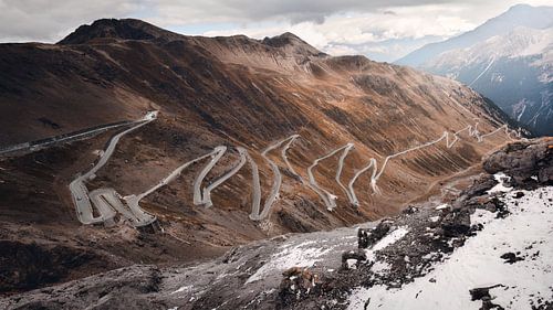 UItzicht op de Stelviopas | Landschapsfotografie | Italië