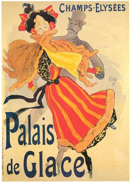 Jules Chéret - Palais de Glace. Champs-Elysées by Peter Balan