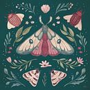 Winged Study II Plum, Janelle Penner van Wild Apple thumbnail