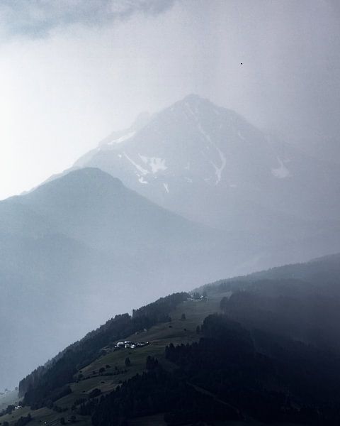 Regen in den österreichischen Alpen von Hidde Hageman