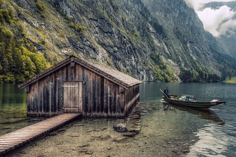 Obersee in Berchtesgadener Land van Maurice Meerten