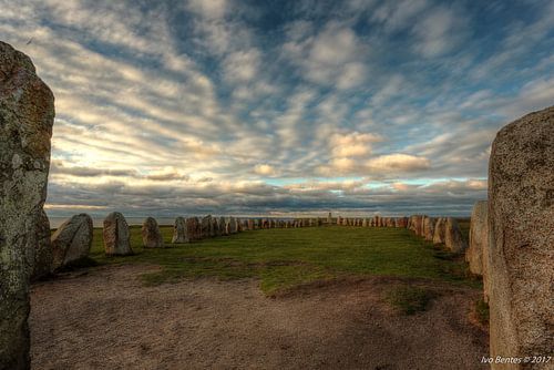Ales Stenar, zonsondergang