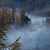 Brouillard sur le lac Federa sur Patrick Noack